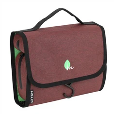 Trousse de toilette imperméable rouge